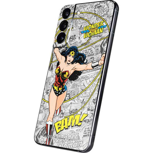 DC Comics Wonder Woman Classic Action Pose Galaxy S22 Plus Skin